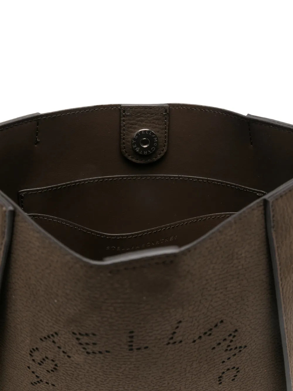 Stella Mccartney Logo Cutout Cross Body Bag