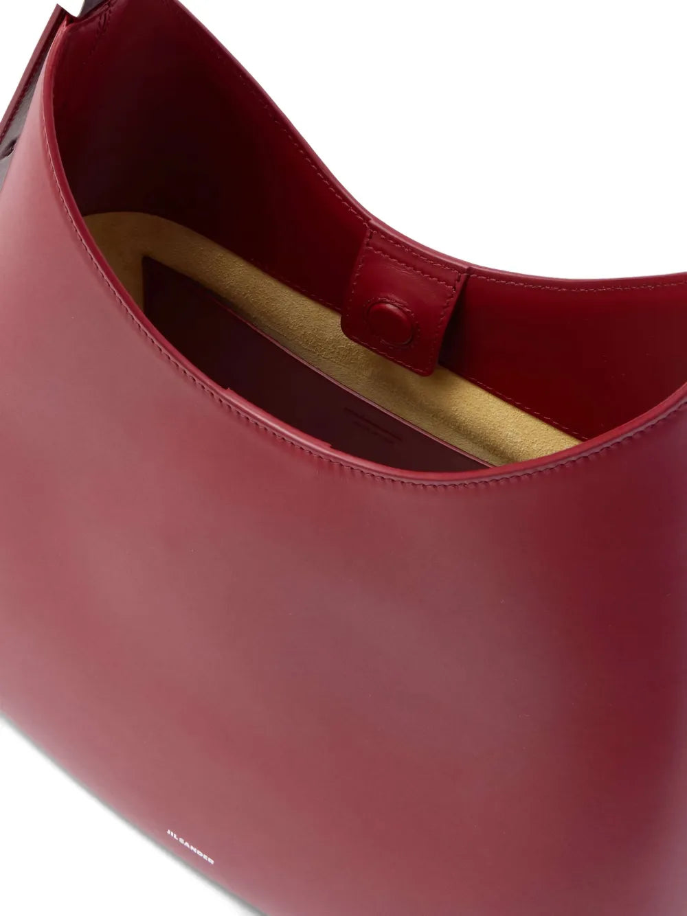 Jil Sander Eldorado Leather Shoulder Bag