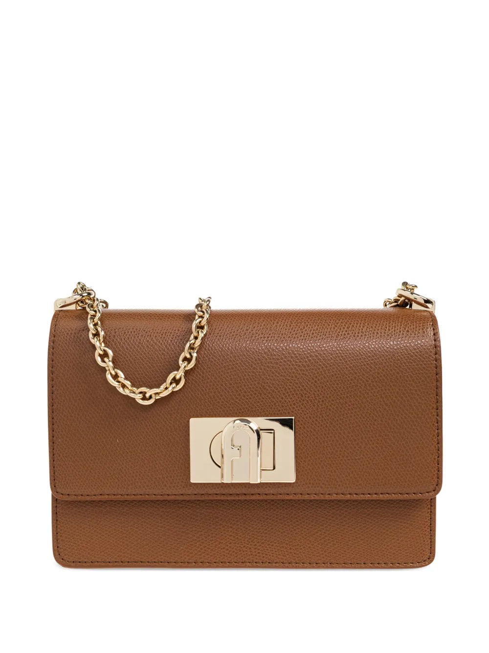 Furla Chain Padlock Tote Bag