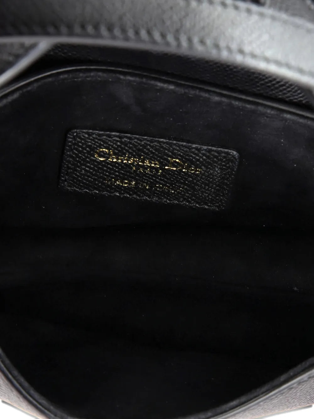 Christian Dior Pre Owned Saddle Handbag Leather Mini Shoulder Bag