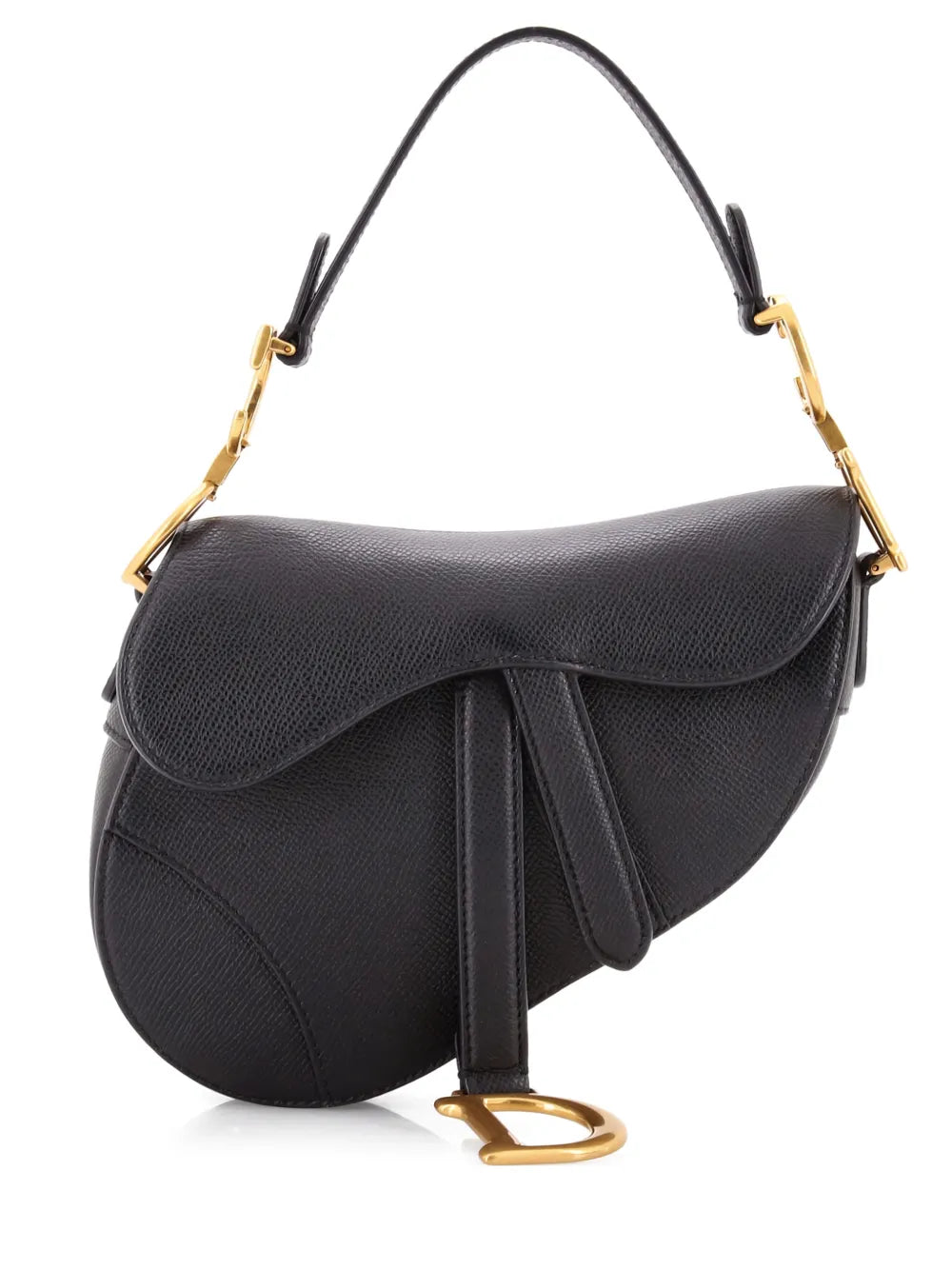 Christian Dior Pre Owned Saddle Handbag Leather Mini Shoulder Bag