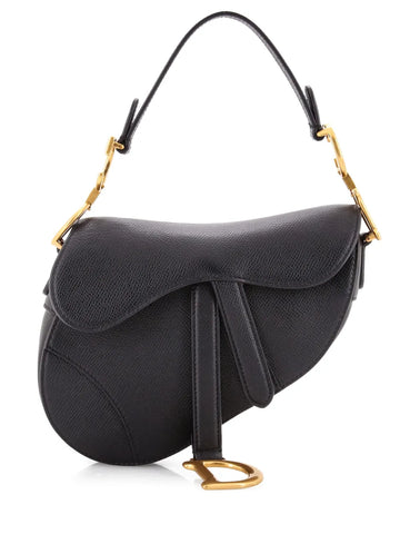 Christian Dior Pre Owned Saddle Handbag Leather Mini Shoulder Bag