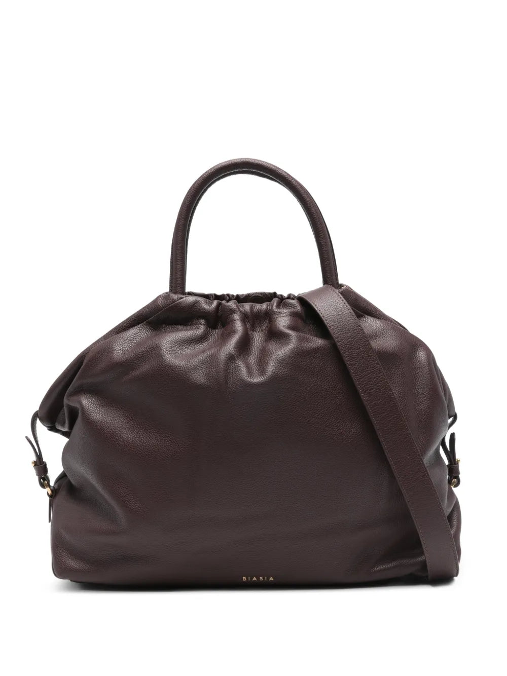 Biasia Ruffle Zip Detail Tote Bag