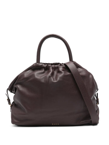 Biasia Ruffle Zip Detail Tote Bag