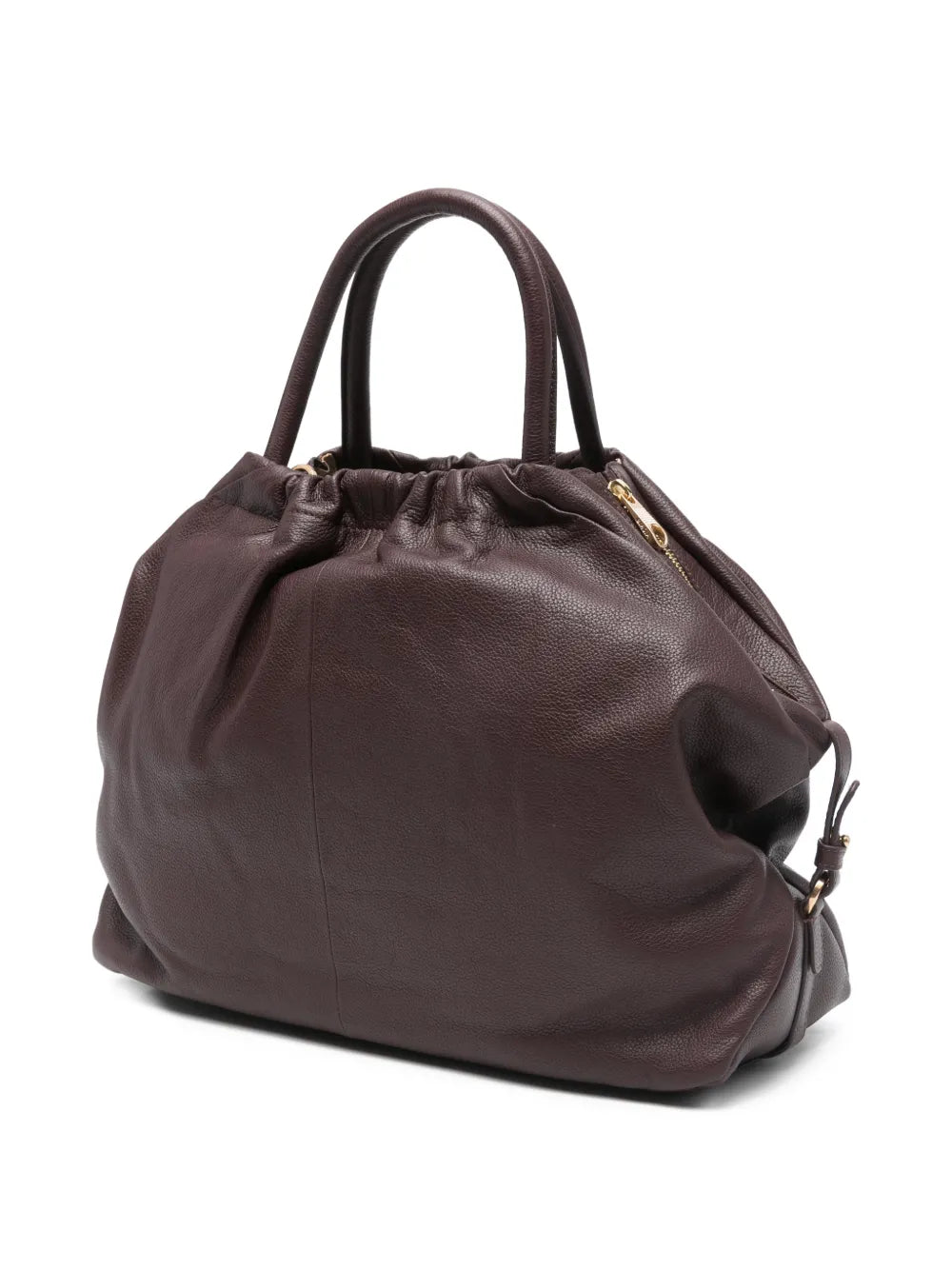 Biasia Ruffle Zip Detail Tote Bag
