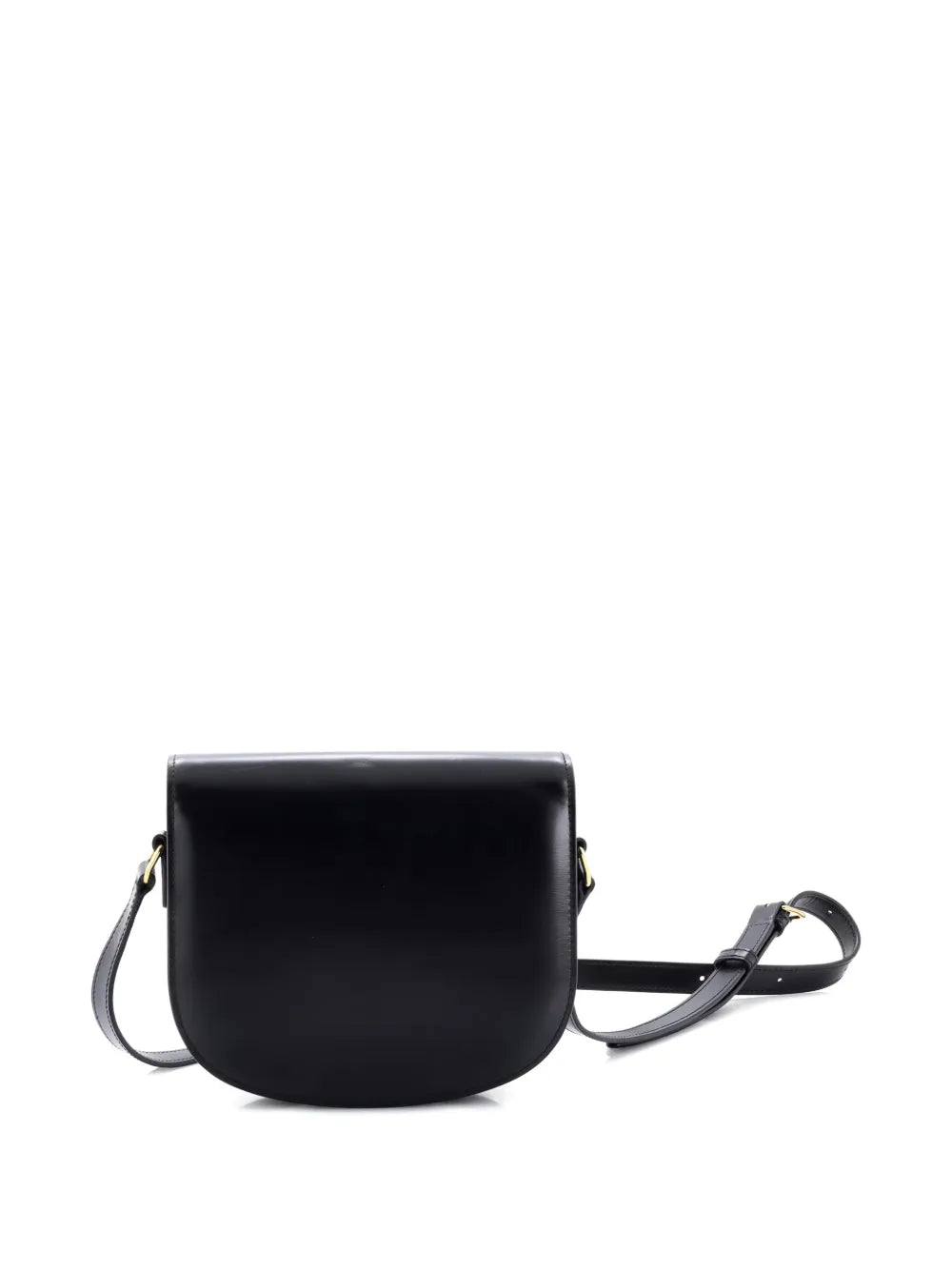 Celine Pre Owned Triomphe Besace Clea Flap Bag Leather Shoulder Bag