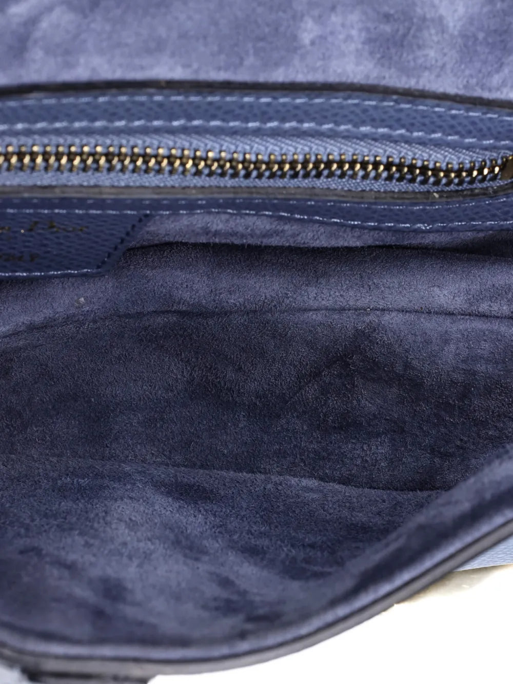 Christian Dior Pre Owned Saddle Handbag Leather Medium Shoulder Bag