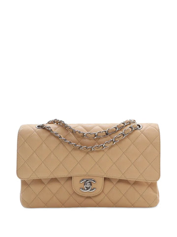 Chanel Pre Owned 2010 2011 Medium Classic Caviar Double Flap Shoulder Bag