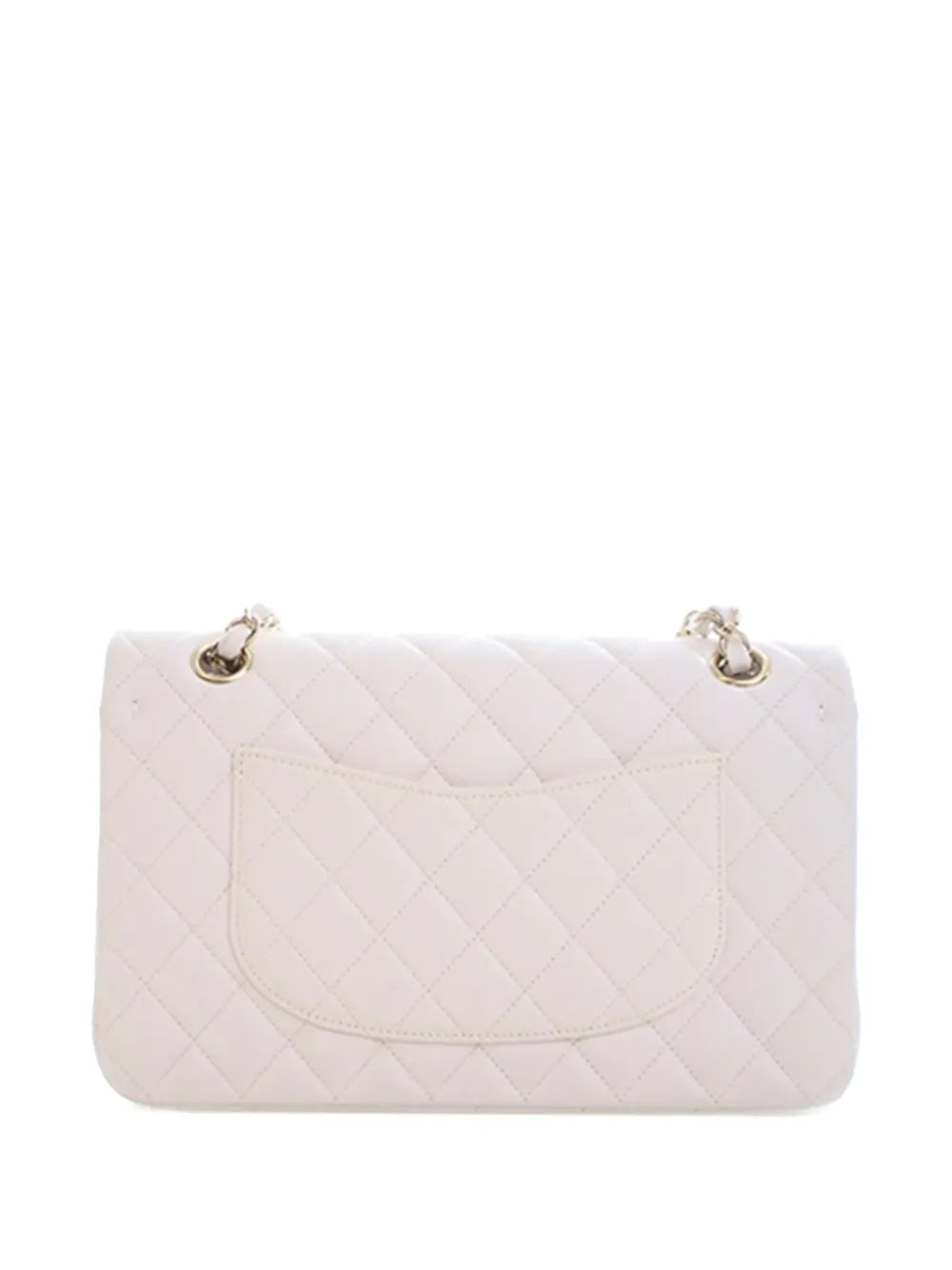 Chanel Pre Owned 2019 Medium Classic Caviar Double Flap Shoulder Bag