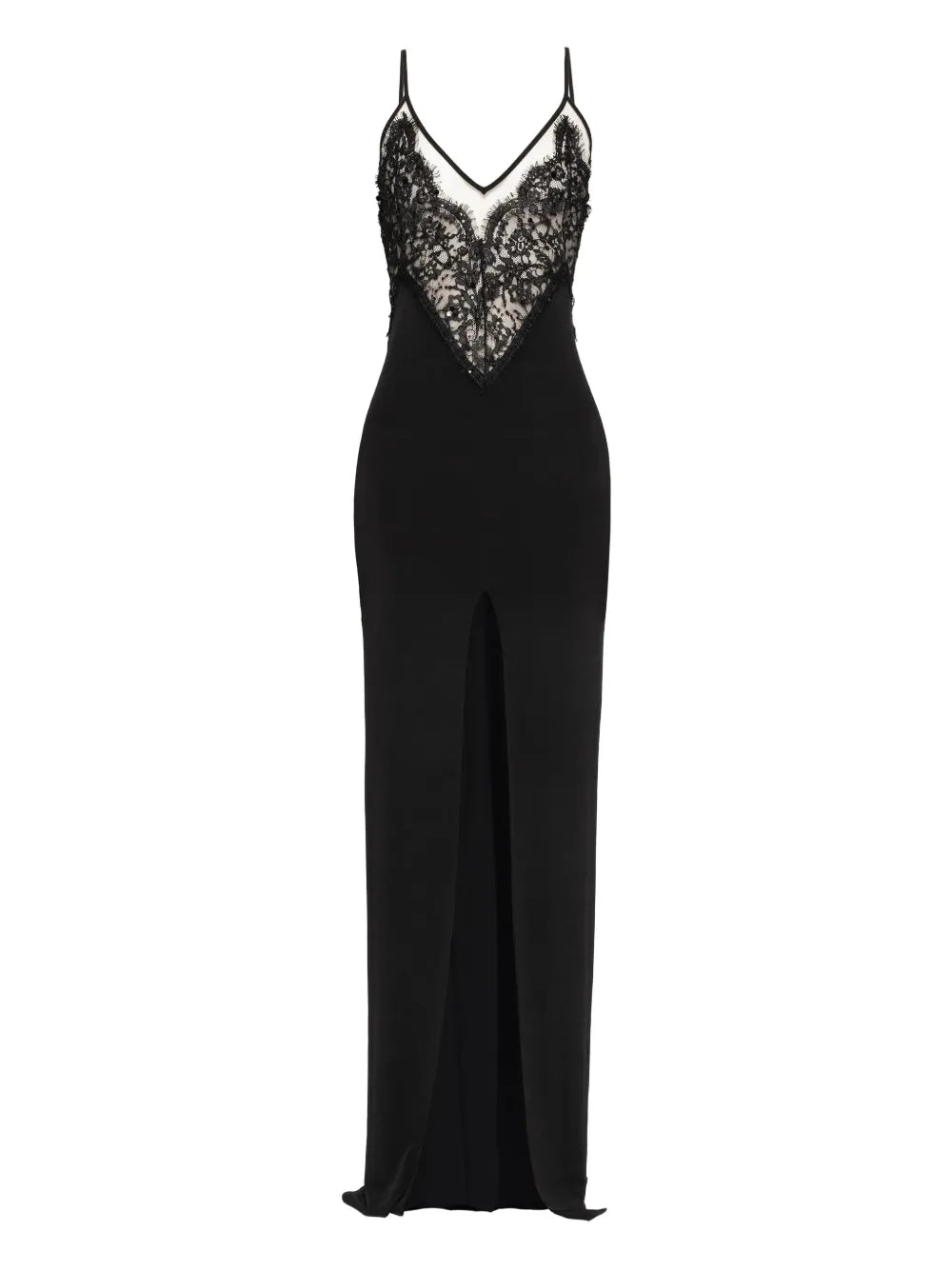 Nissa Lace Panel Maxi Dress