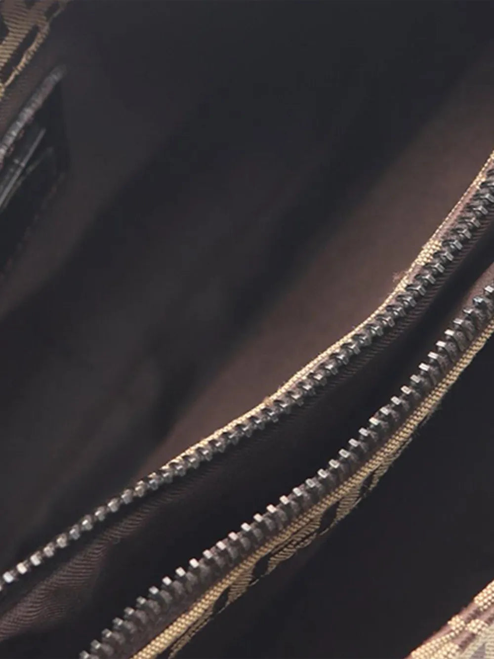 Fendi Pre Owned 2000 2010 Zucchino Canvas Shoulder Bag
