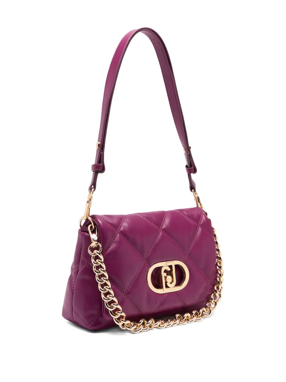 Liu Jo Lapuffy Quilted Metal Logo Bag