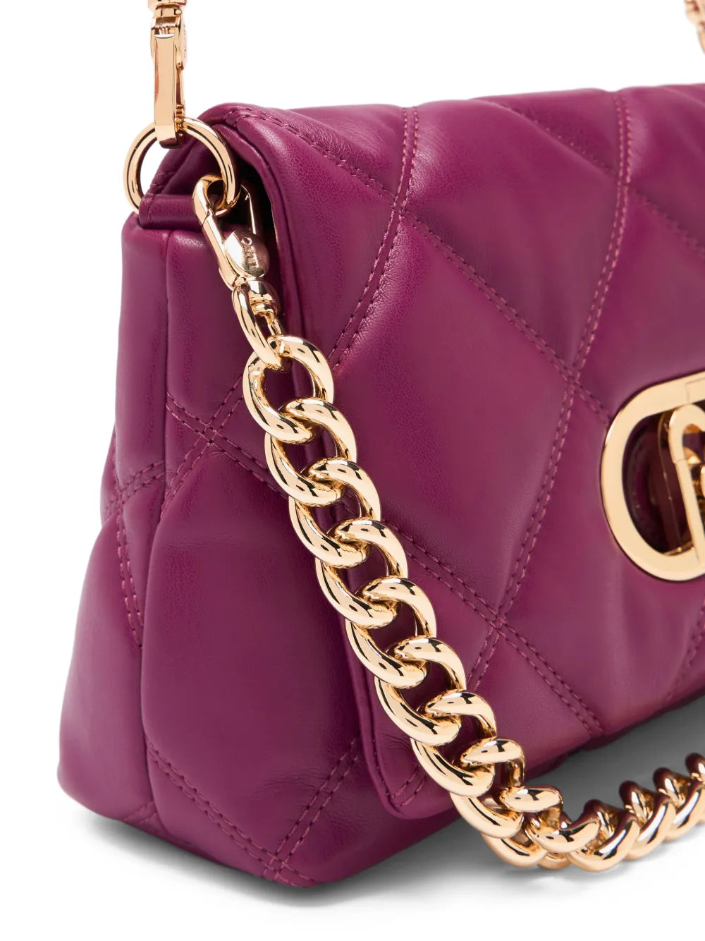 Liu Jo Lapuffy Quilted Metal Logo Bag