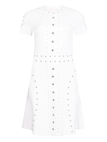 Liu Jo Studded Knit Mini Dress