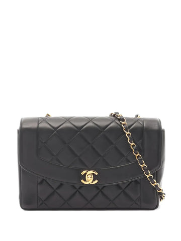 Chanel Pre Owned Diana Flap Matelasse Quilting Chain Strap Shoulder Bag