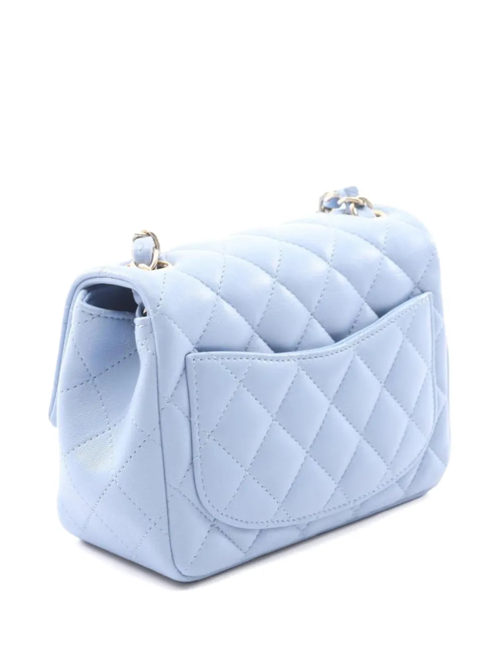 Chanel Pre Owned Mini Matelasse Chain Shoulder Bag