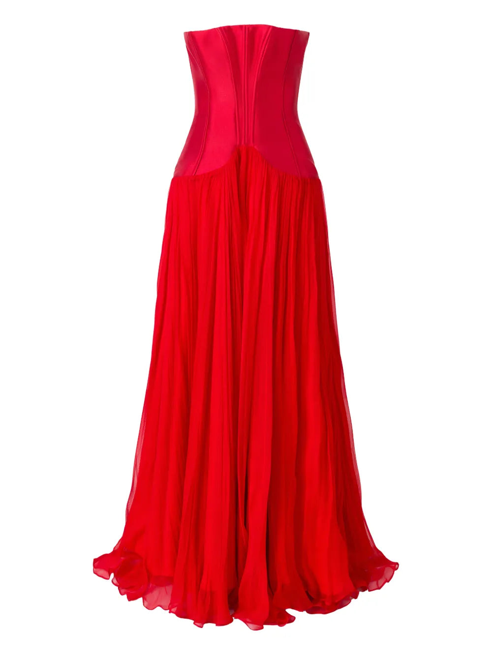Araftu Corset Tie Fastening Maxi Dress