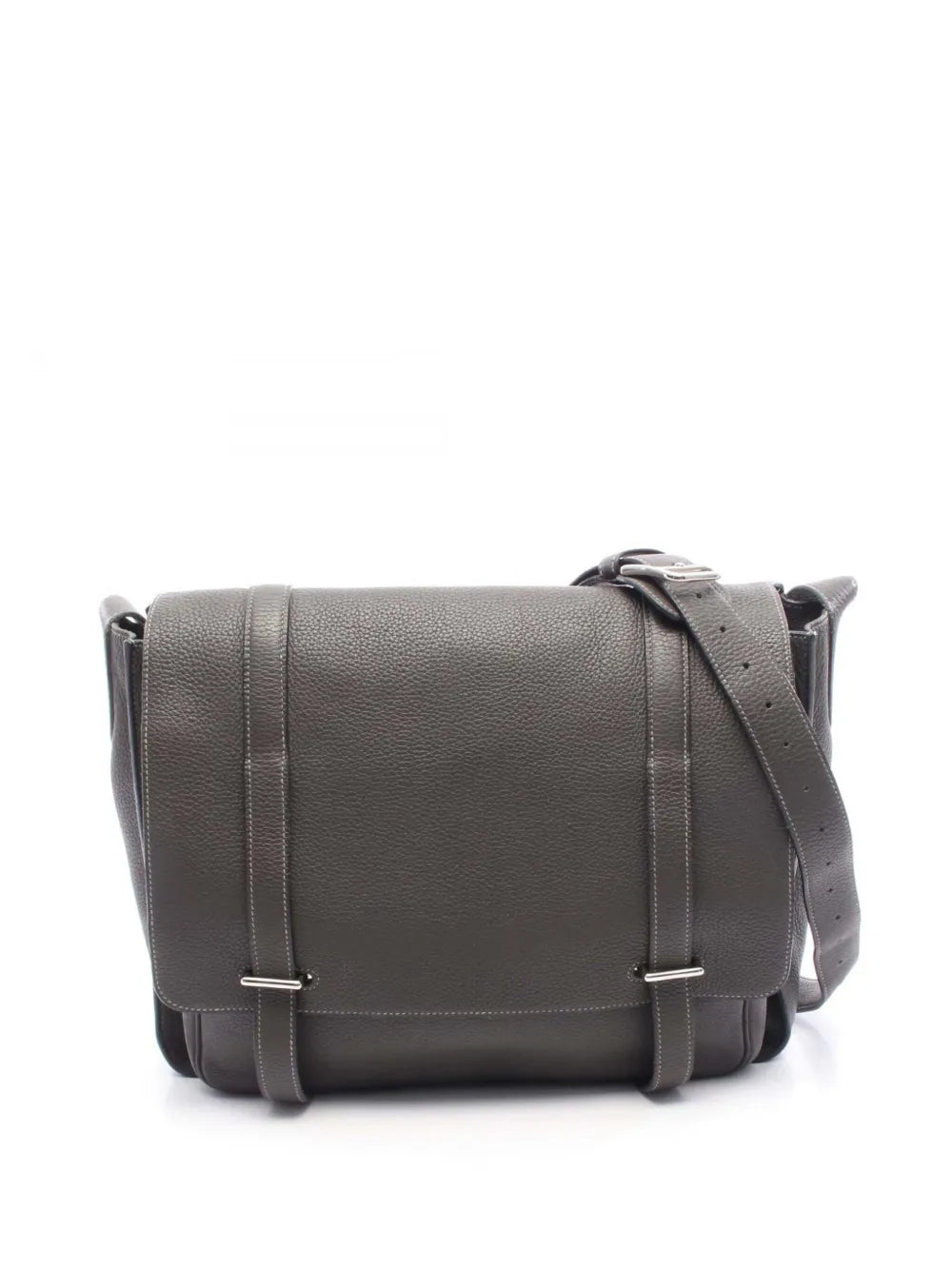 Hermes Pre Owned 2004 Taurillon Clemence Steve Caporal 35 Shoulder Bag