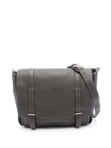 Hermes Pre Owned 2004 Taurillon Clemence Steve Caporal 35 Shoulder Bag