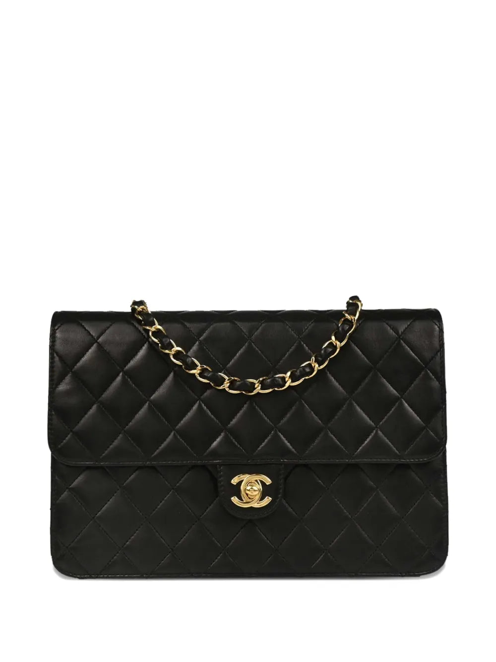 Chanel Pre Owned 2008 Medium Turn Lock Flap Shoulder Bag
