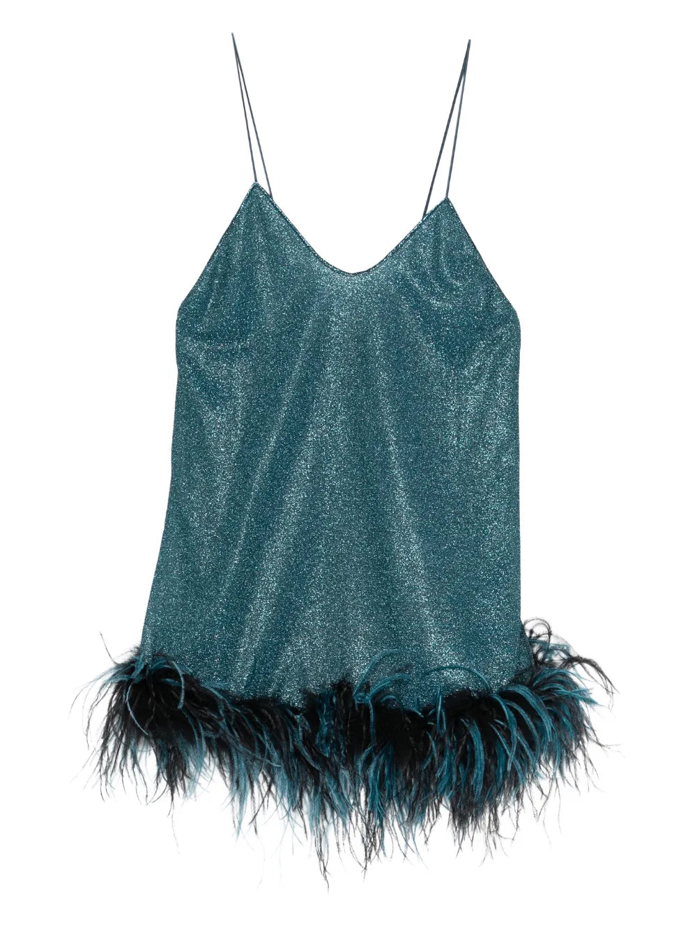 Oseree V Neck Mini Dress