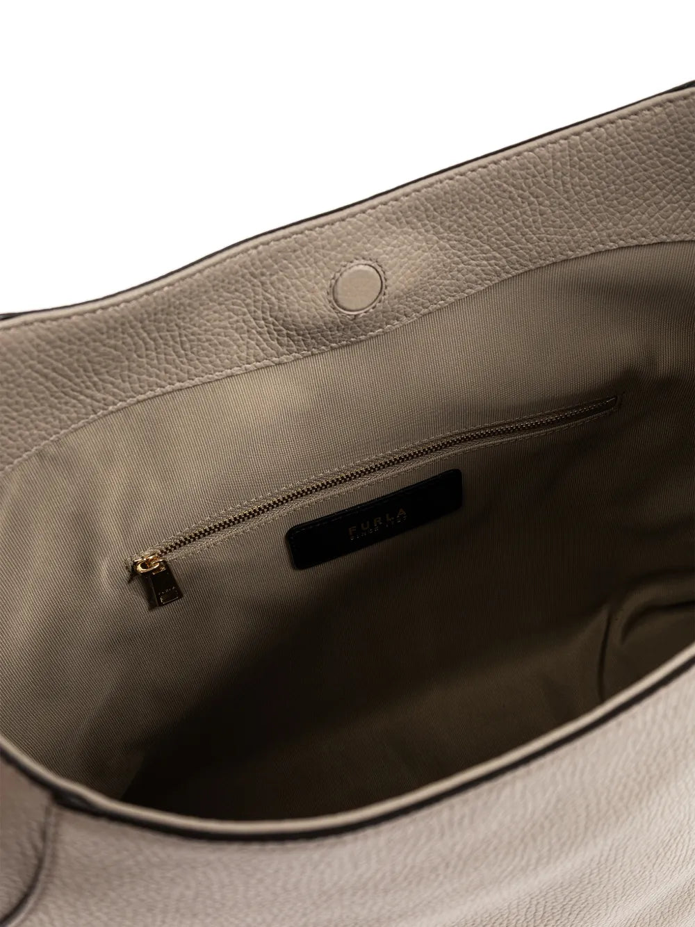 Furla Lara Grained Leather Shoulder Bag