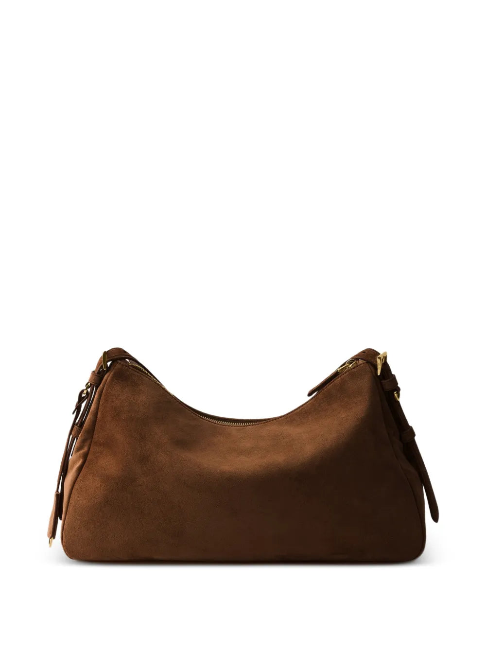 Prada Medium Aimee Suede Shoulder Bag