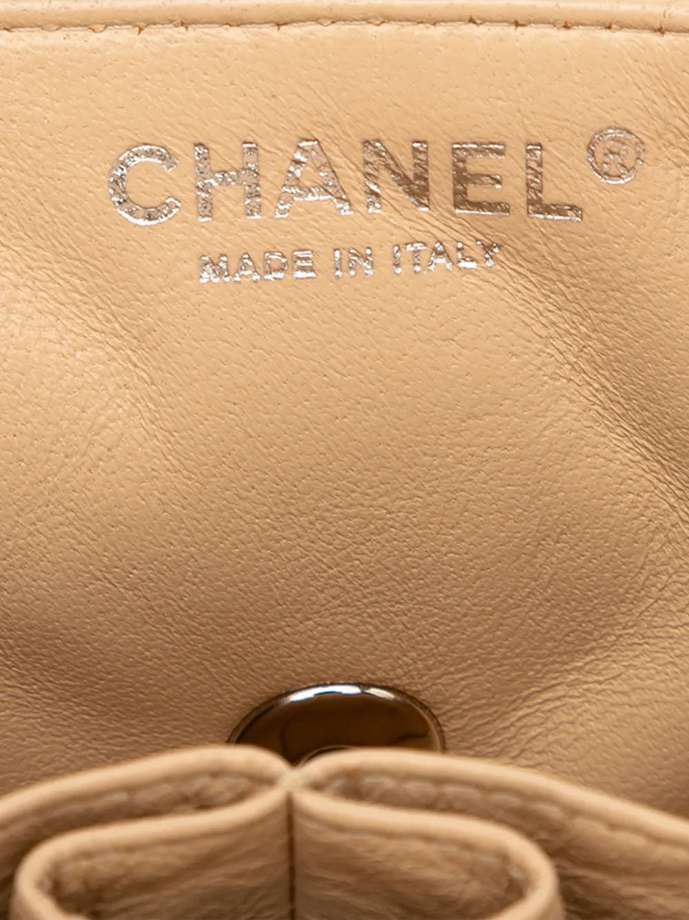 Chanel Pre Owned 2008 2009 Classic Caviar East West Single Flap Shoulder Bag