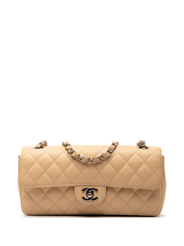 Chanel Pre Owned 2008 2009 Classic Caviar East West Single Flap Shoulder Bag