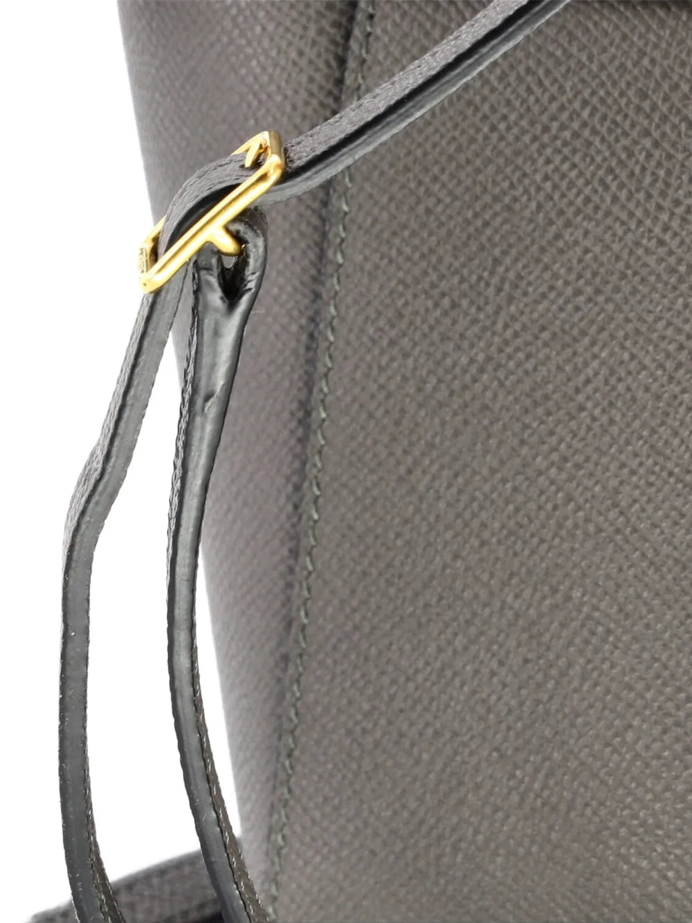 Celine Pre Owned Belt Bag Textured Leather Nano Shoulder Bag