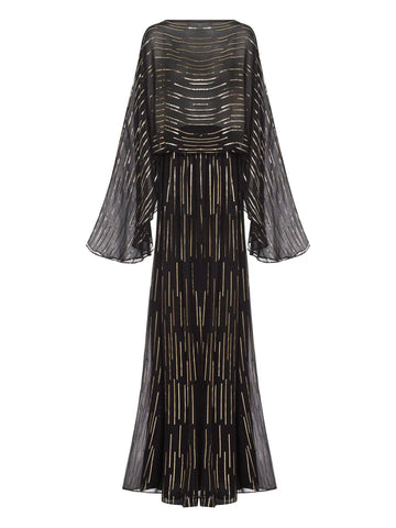 Taller Marmo Tribeca Striped Maxi Dress