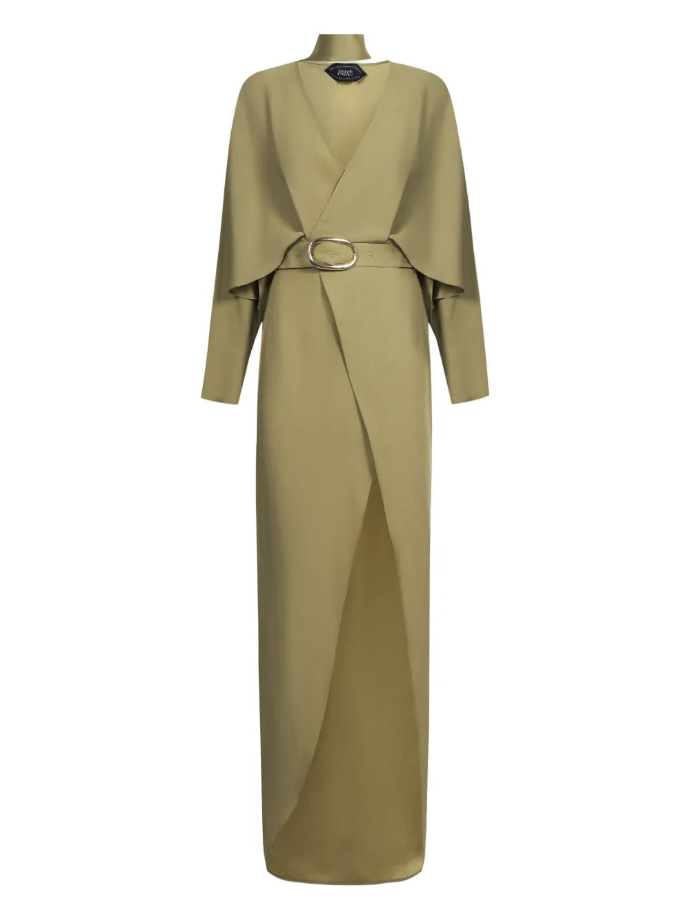 Taller Marmo Dunaway V Neck Belted Dress
