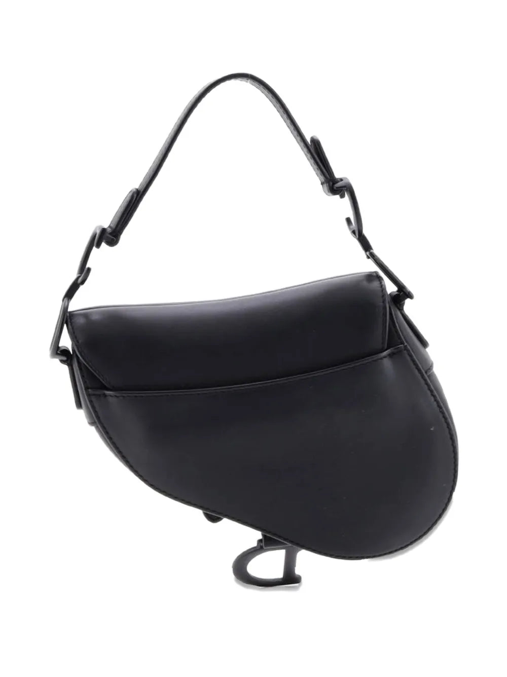 Christian Dior Pre Owned Ultra Matte Saddle Handbag Leather Mini Shoulder Bag