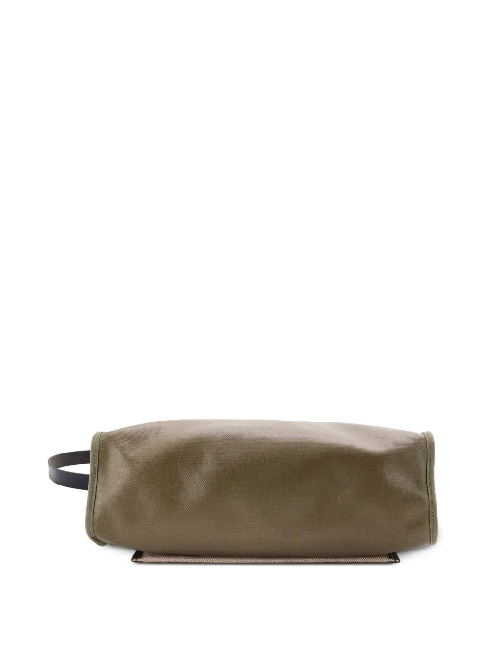 Hermes Pre Owned Herbag Zip Leather And Toile 31 Shoulder Bag