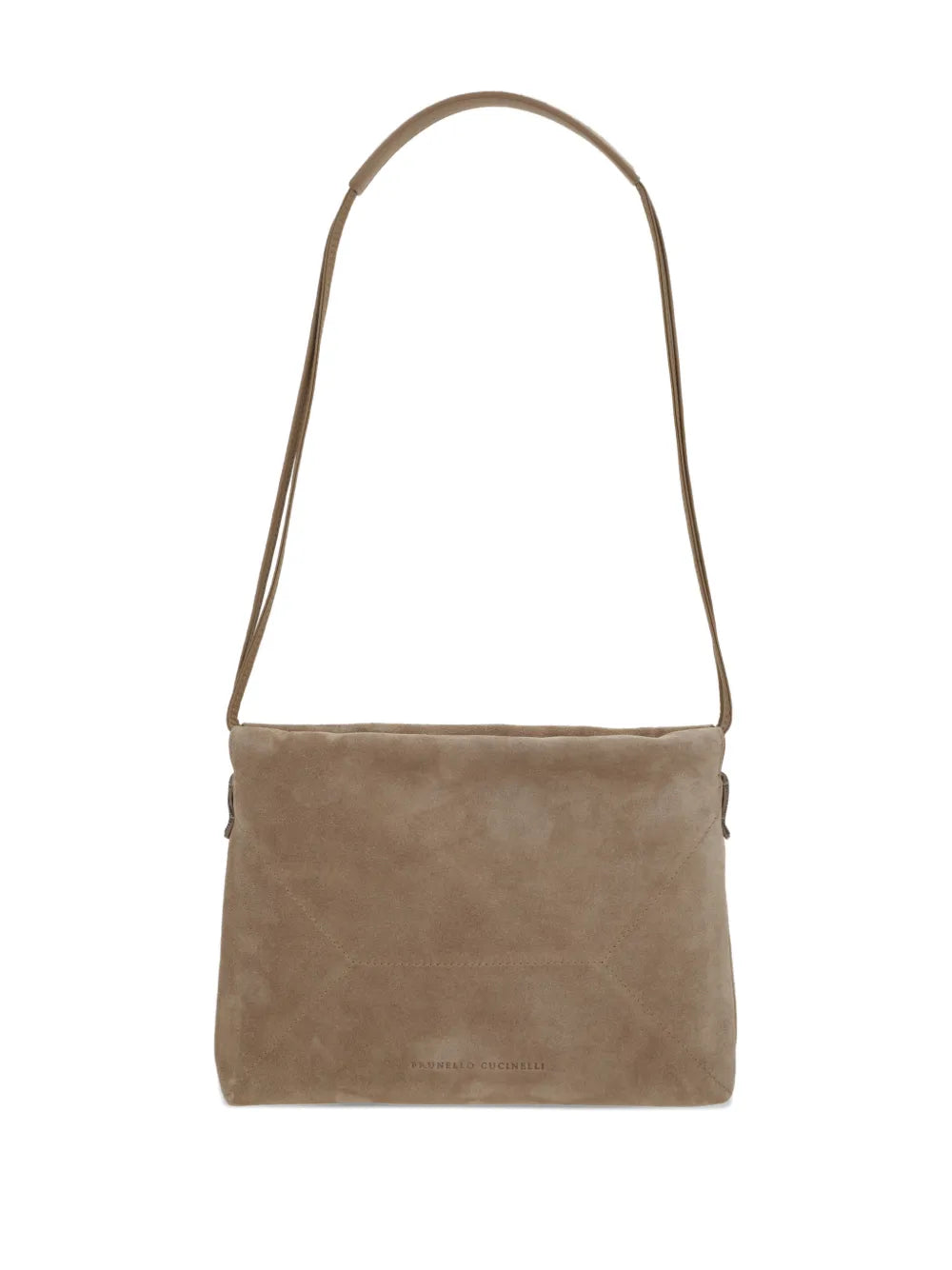 Brunello Cucinelli Bc Duo Suede Shoulder Bag