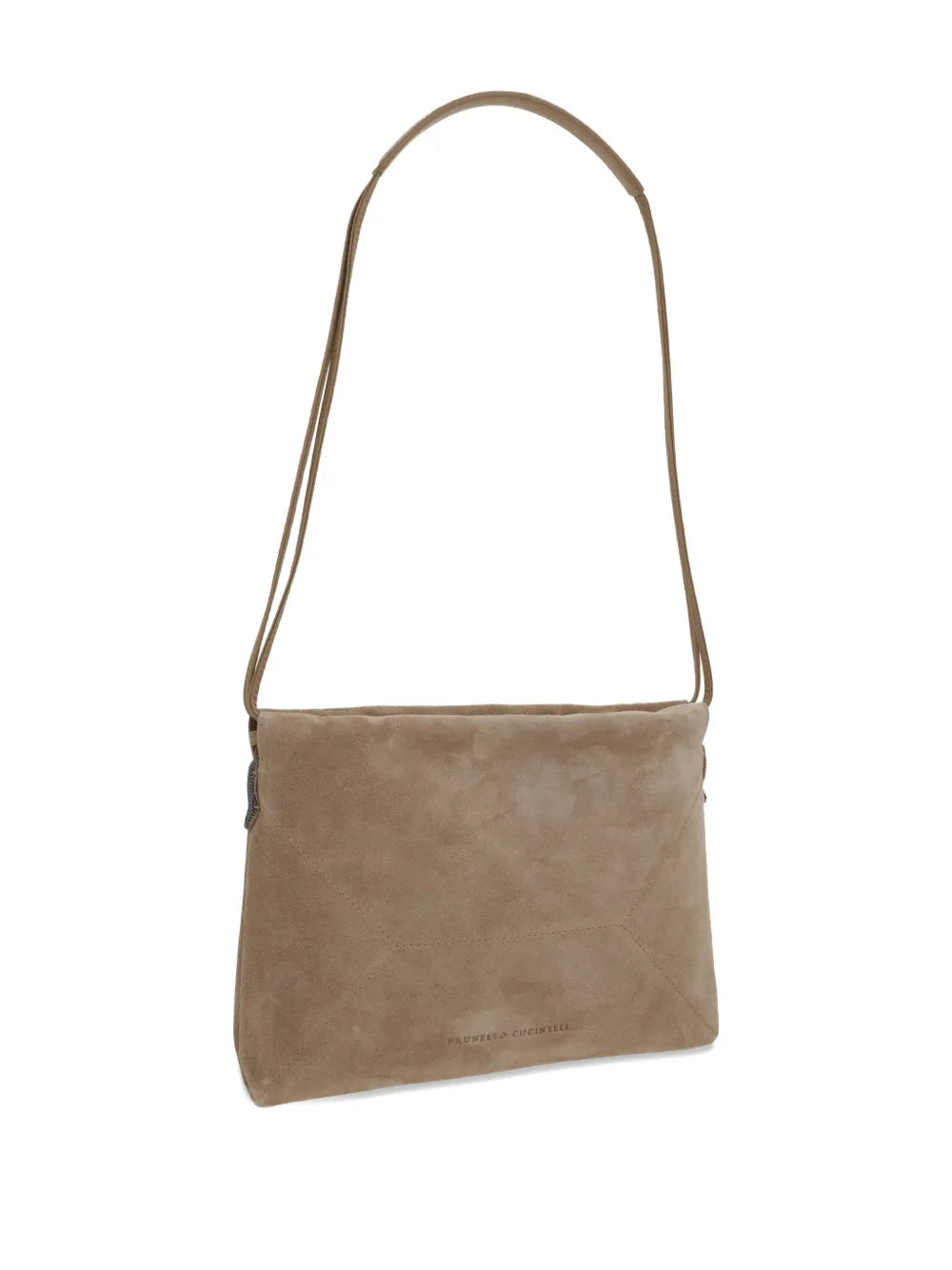 Brunello Cucinelli Bc Duo Suede Shoulder Bag