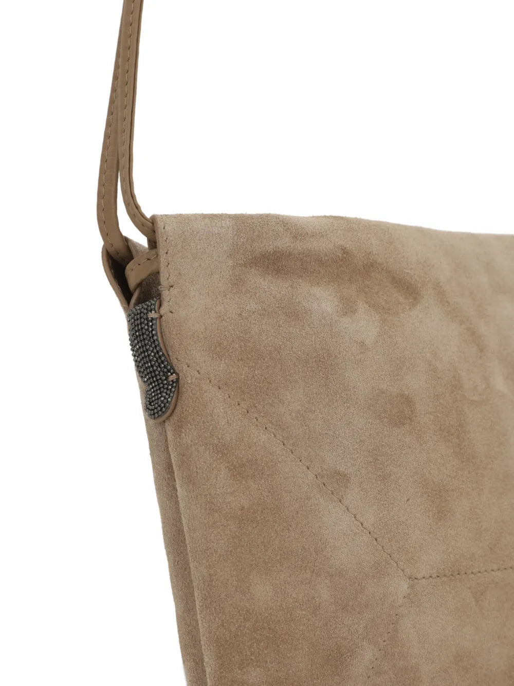 Brunello Cucinelli Bc Duo Suede Shoulder Bag