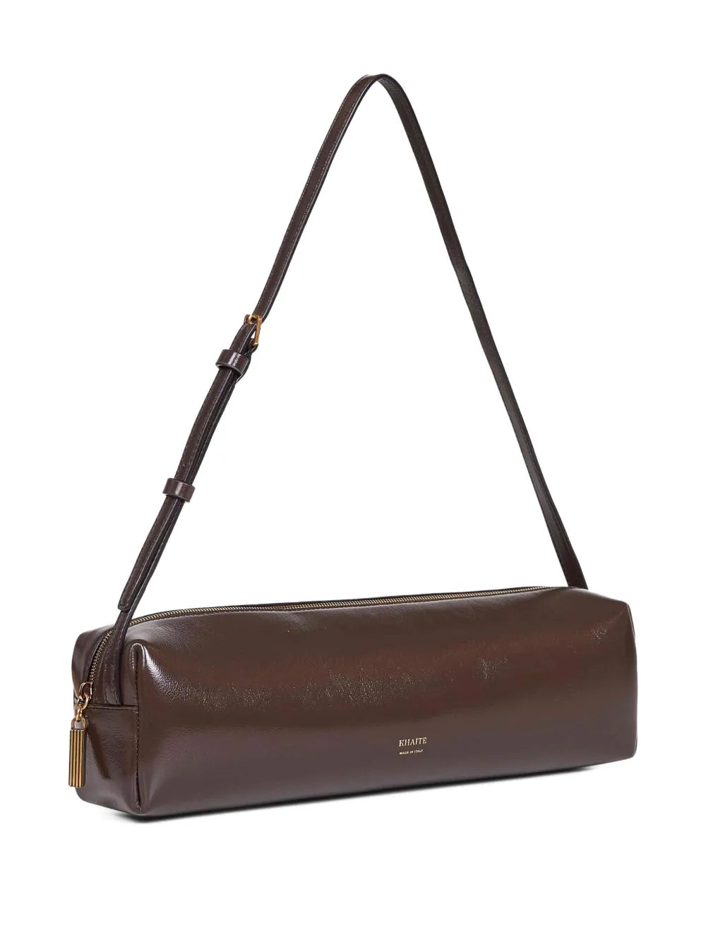 Khaite Adjustable Strap Crackle Shoulder Bag