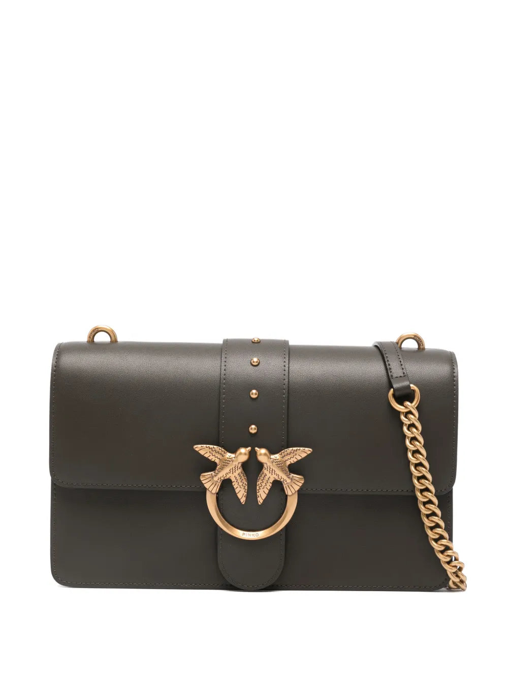 Pinko Medium Love Bag One Leather Shoulder Bag