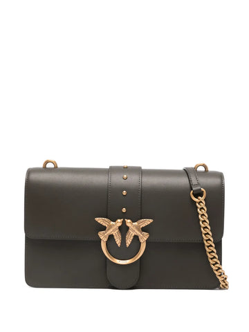 Pinko Medium Love Bag One Leather Shoulder Bag