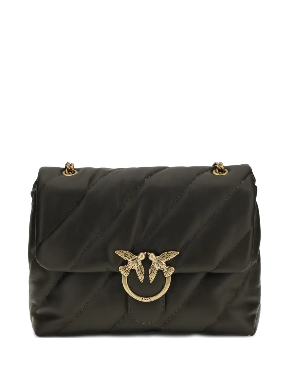 Pinko Love Quilted Shoulder Bag