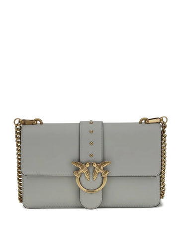 Pinko One Simply Love Studded Chain Shoulder Bag