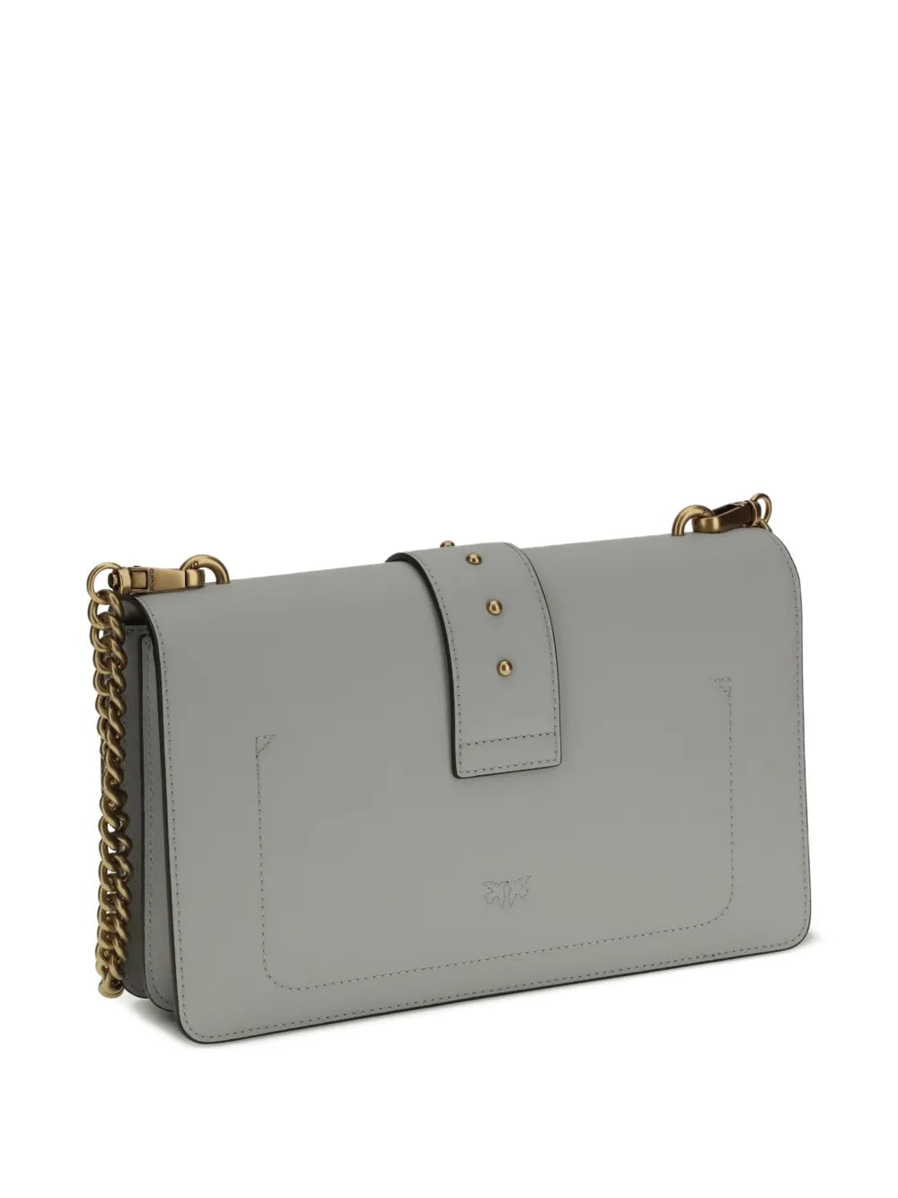 Pinko One Simply Love Studded Chain Shoulder Bag