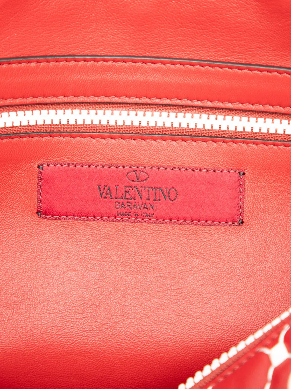 Valentino Garavani Pre Owned 2000 2017 Lambskin Free Rockstud Spike Shoulder Bag