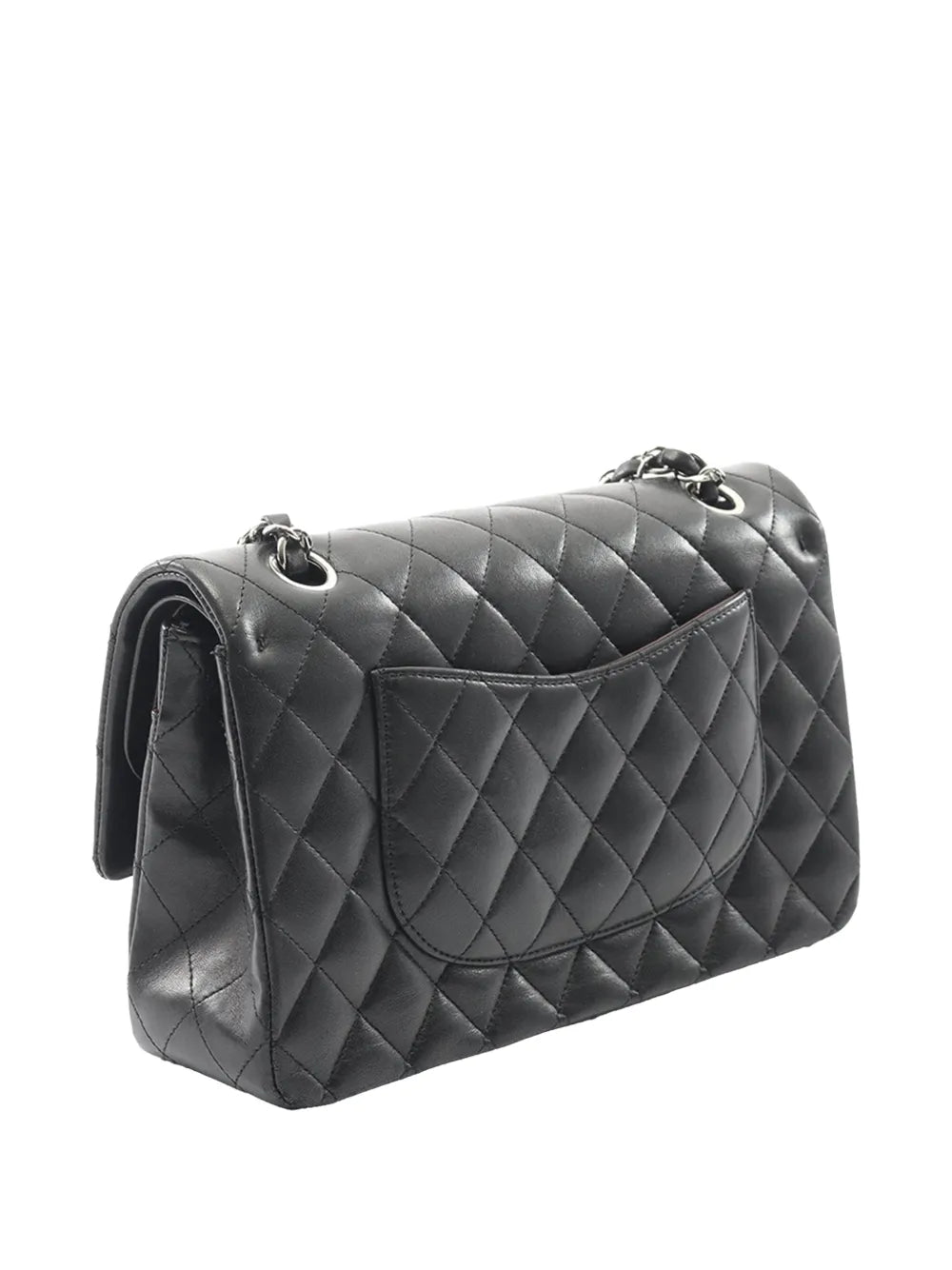 Chanel Pre Owned 2010 2011 Medium Classic Lambskin Double Flap Shoulder Bag