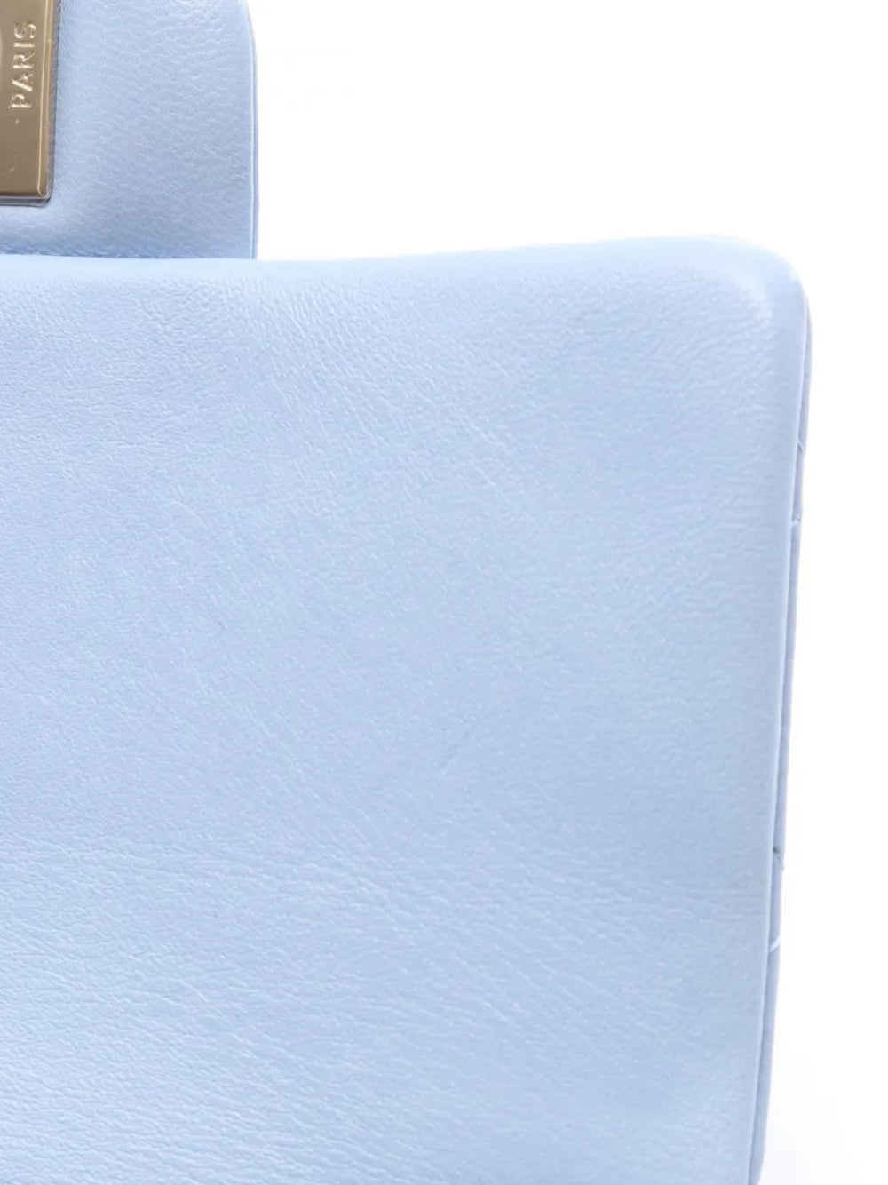 Chanel Pre Owned 2020 Mini Square Classic Lambskin Single Flap Shoulder Bag