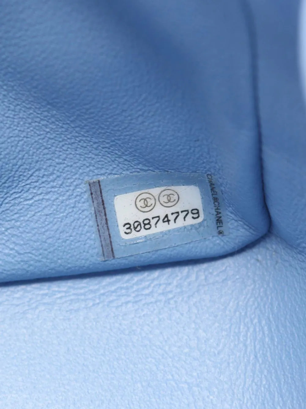Chanel Pre Owned 2020 Mini Square Classic Lambskin Single Flap Shoulder Bag
