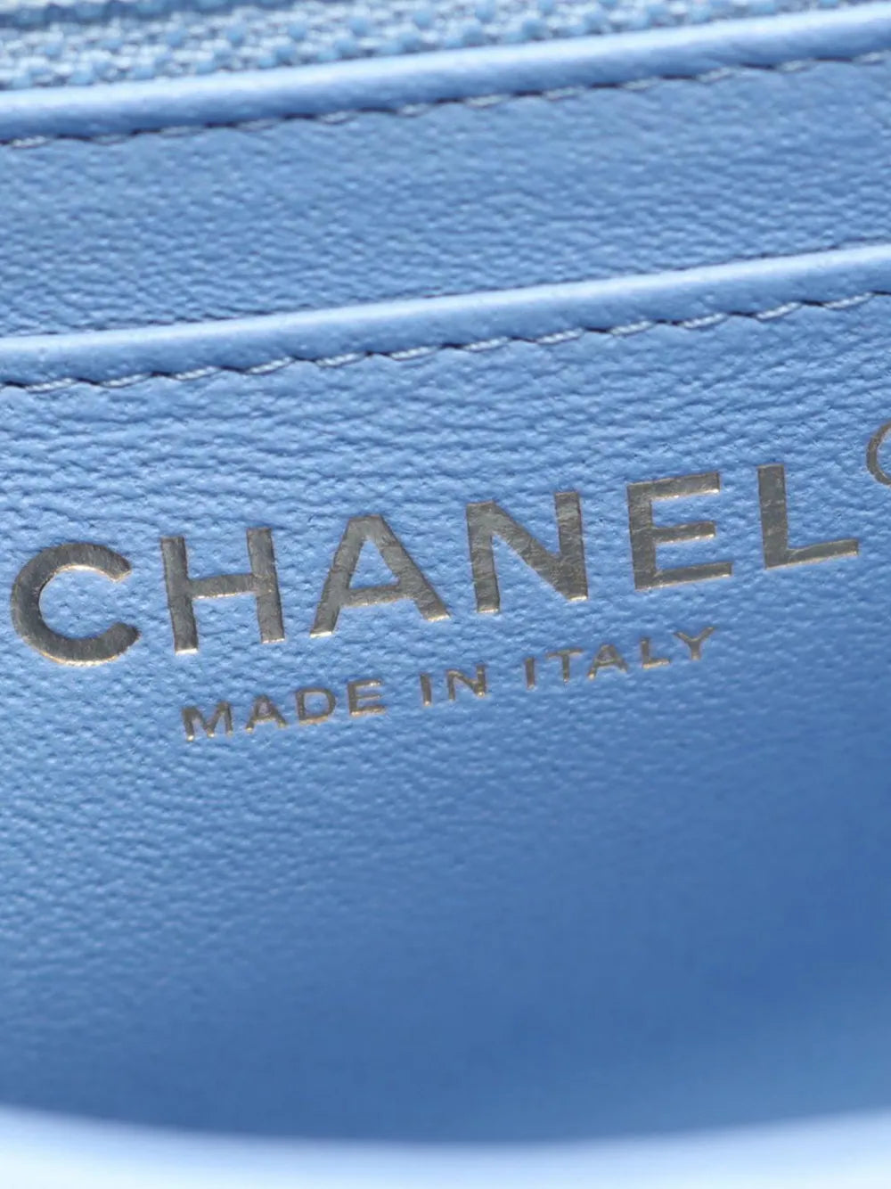 Chanel Pre Owned 2020 Mini Square Classic Lambskin Single Flap Shoulder Bag