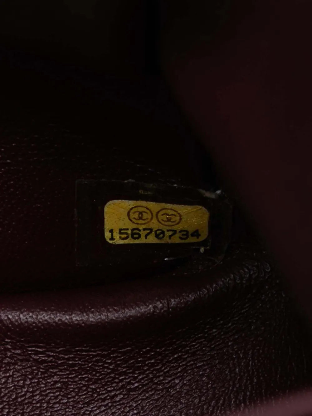 Chanel Pre Owned 2011 Jumbo Classic Lambskin Double Flap Shoulder Bag