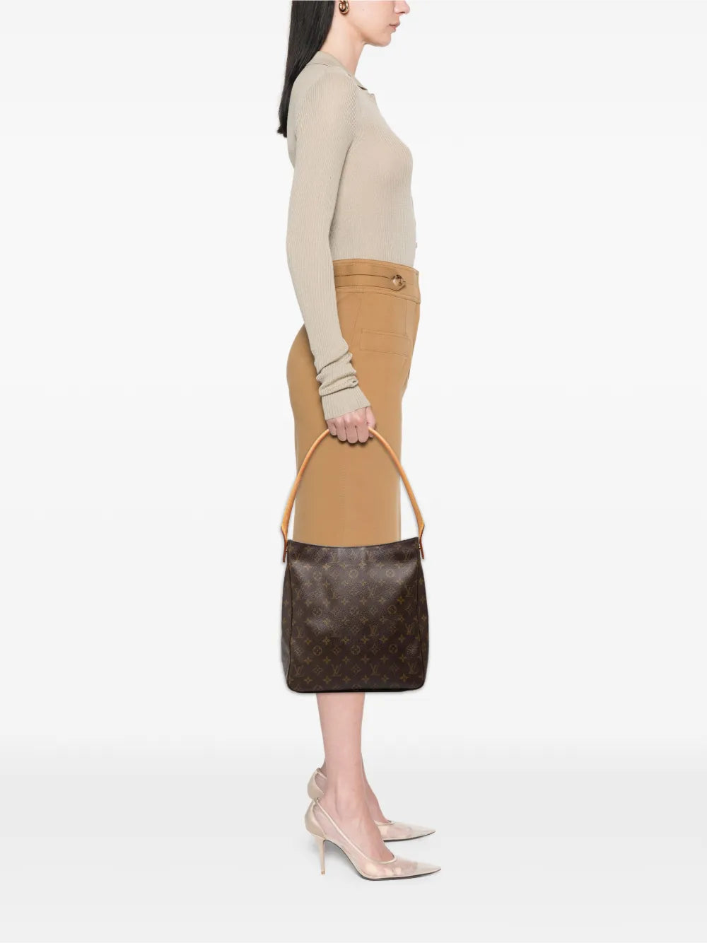 Louis Vuitton Pre Owned 2000 Monogram Looping Gm Shoulder Bag